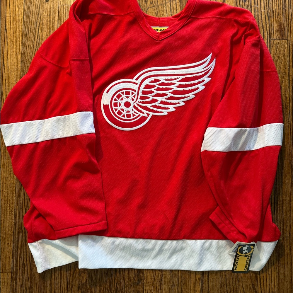 Detroit Redwings Vintage Home KOHO Jersey